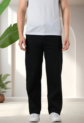 Fader Relaxed Fit Men Black Jeans