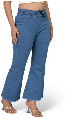 Orit Zil Flared Women Light Blue Jeans