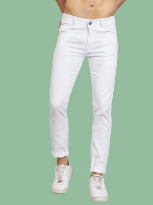 METRONAUT Slim Men White Jeans