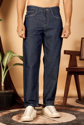 DAYER Straight Fit Men Dark Blue Jeans