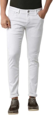 HOPEWELL Slim Men White Jeans