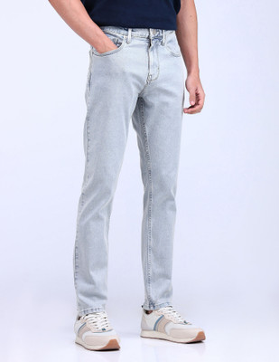 FLYING MACHINE Tapered Fit Men Blue Jeans