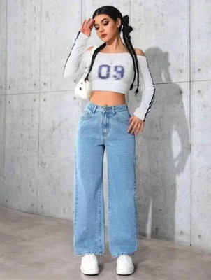cnw Regular Women Light Blue Jeans