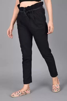 MK Collection Regular Women Black Jeans
