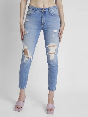 Spykar Boyfriend Women Blue Jeans