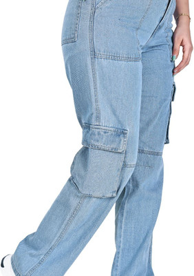 Aurose Regular Women Light Blue Jeans