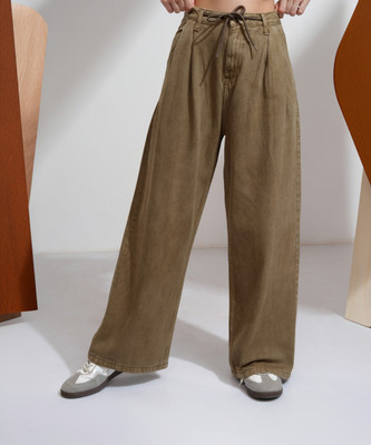 Tokyo Talkies Relaxed Fit Women Brown Jeans
