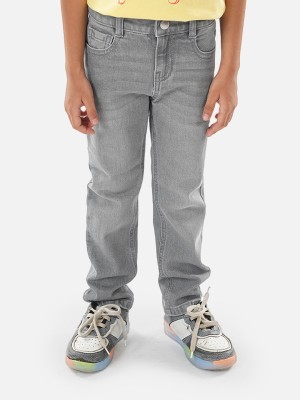 Zalio Regular Boys Grey Jeans