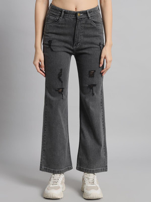 Roadster Flared Women Black Jeans