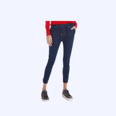 Prabhuratan Jogger Fit Women Dark Blue Jeans