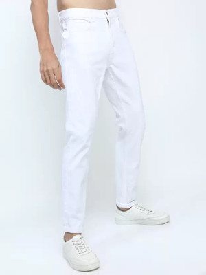 Jeancherry Regular Men White Jeans