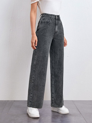 NineXDenims Regular Women Grey Jeans