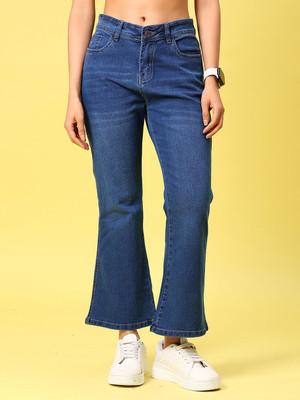V-MART Boot-Leg Women Blue Jeans