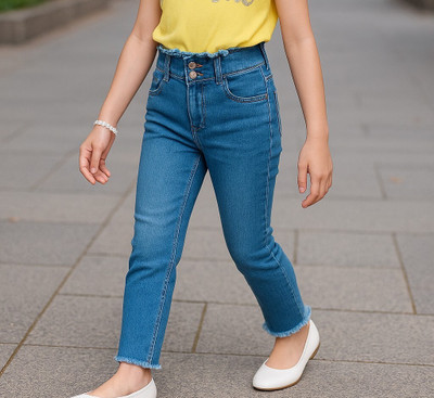 ICONIC ME Slim Girls Light Blue Jeans
