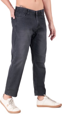 London Hills Loose Fit Men Grey Jeans