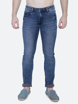 AWACK Regular Men Dark Blue Jeans