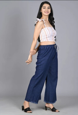 LIKEEFASHION Loose Fit Women Light Blue Jeans