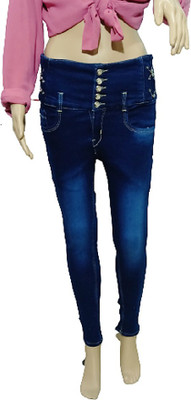 Divyanifashions Slim Women Dark Blue Jeans