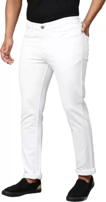 linaria Slim Men White Jeans