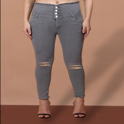 1DAYSTREET Regular Women Grey Jeans