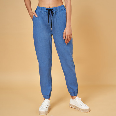 YU by Pantaloons Regular Women Blue Jeans