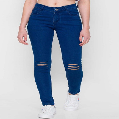 1DAYSTREET Skinny Women Dark Blue Jeans