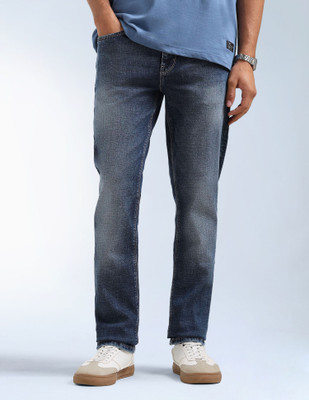 FLYING MACHINE Straight Fit Men Blue Jeans