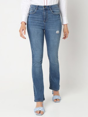 VERO MODA Boot-Leg Women Blue Jeans