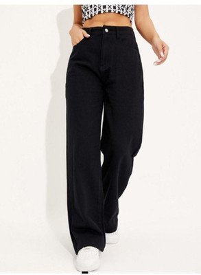 HouseOfCommon Regular Women Black Jeans