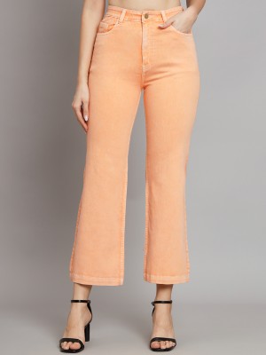 GUTI Slim Women Orange Jeans