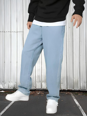 FADEVIELLE Relaxed Fit Men Light Blue Jeans