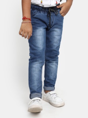 V-MART Regular Boys Dark Blue Jeans