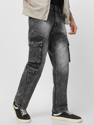 Urbano Fashion Loose Fit Men Grey Jeans