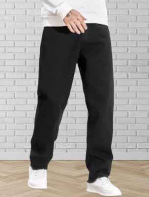 comfits Loose Fit Men Black Jeans