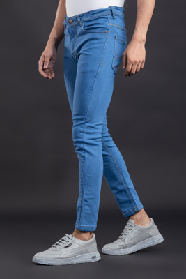 Lzard Slim Men Light Blue Jeans