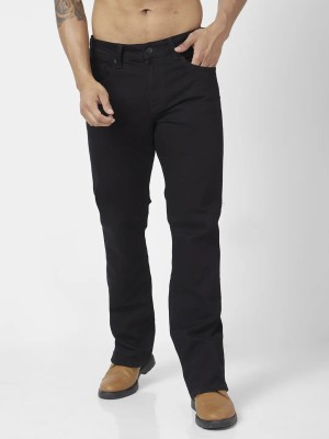 Spykar Boot-Leg Men Black Jeans