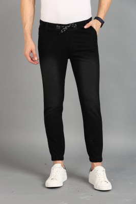 DEVIOUS Jogger Fit Men Black Jeans