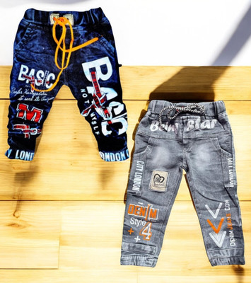 EASTWARDS Relaxed Fit Baby Boys Blue Jeans(Pack of 2)