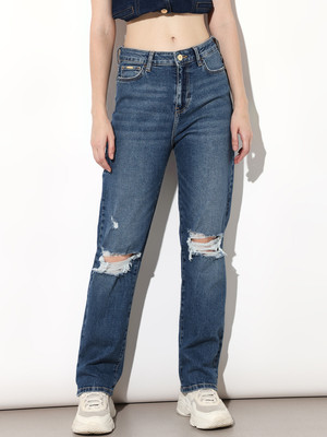 ONLY Straight Fit Women Blue Jeans