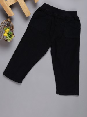 V-MART Slim Baby Boys & Baby Girls Black Jeans