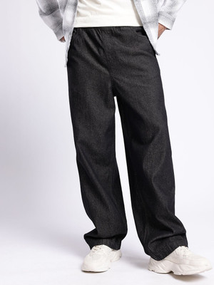 Glitchez Men Black Jeans