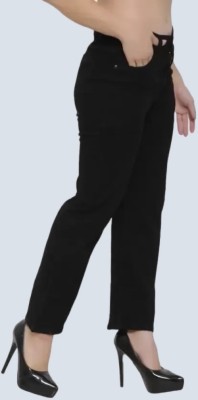 mevan Jogger Fit Women Black Jeans