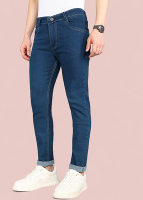 RASSO Slim Men Dark Green Jeans