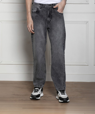 Dennis Lingo Relaxed Fit Men Dark Grey Jeans