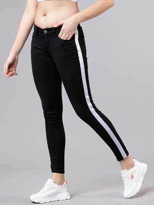 Tokyo Talkies Super Skinny Women Black Jeans