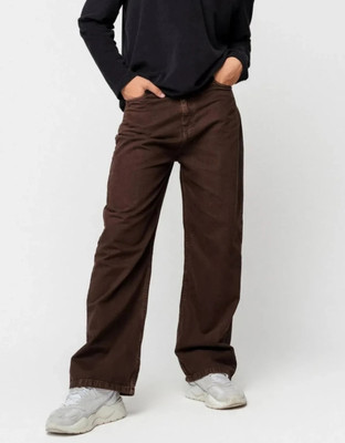 Zaba Denim Relaxed Fit Men Brown Jeans