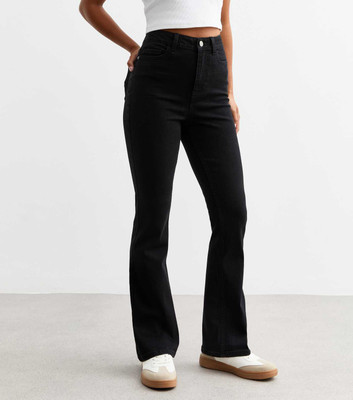 STEPLE DENIMS Boot-Leg Women Black Jeans