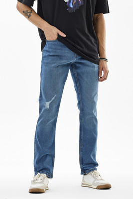 Snitch Relaxed Fit Men Blue Jeans