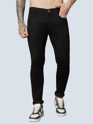 mevan Straight Fit Men Black Jeans