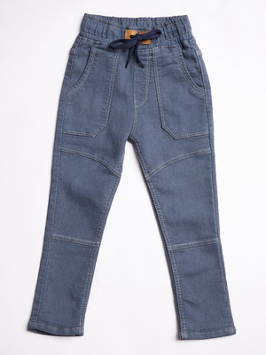 PROVOGUE Jogger Fit Boys Grey Jeans